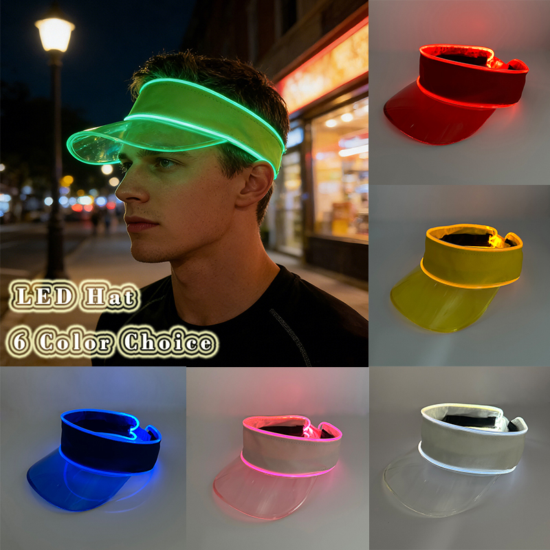 Outdoor Sport Hat - Glowing Summer Sunshade Cap Holidays Outdoor
