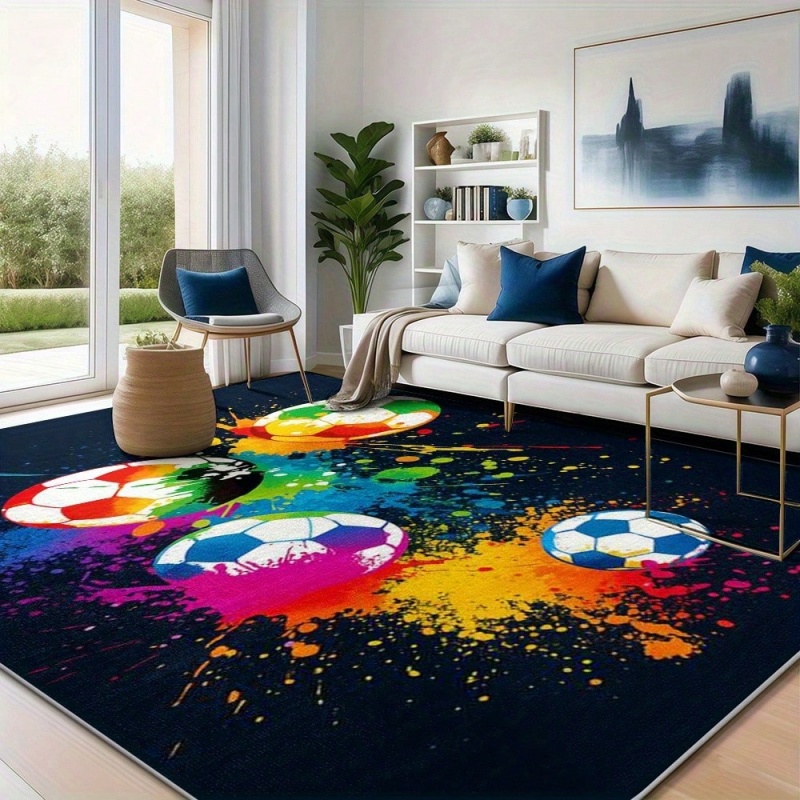 Colorful Graffiti Splash Footb - Outdoor Sport Background review and price