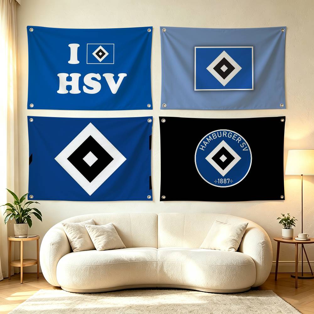 Sport H-Hamburger S-SV  Flags  - Outdoor Sport Background review and price