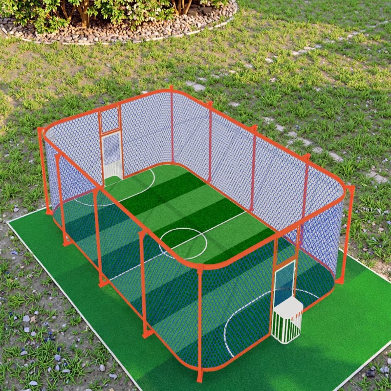 Indoor Outdoor Soccer Cage Fut - Outdoor Sport Court Flooring review and price
