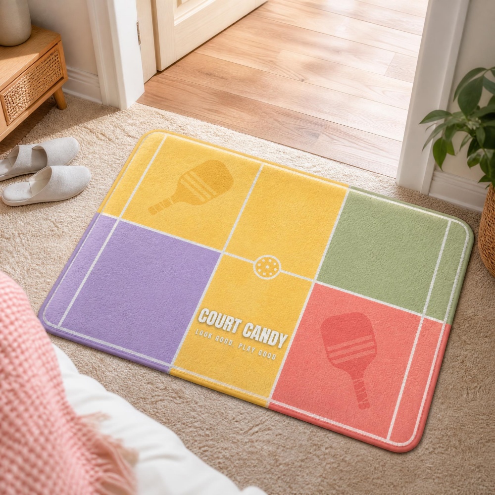 Pastel Pickleball Court Flanne - Outdoor Sport Court Flooring review and price