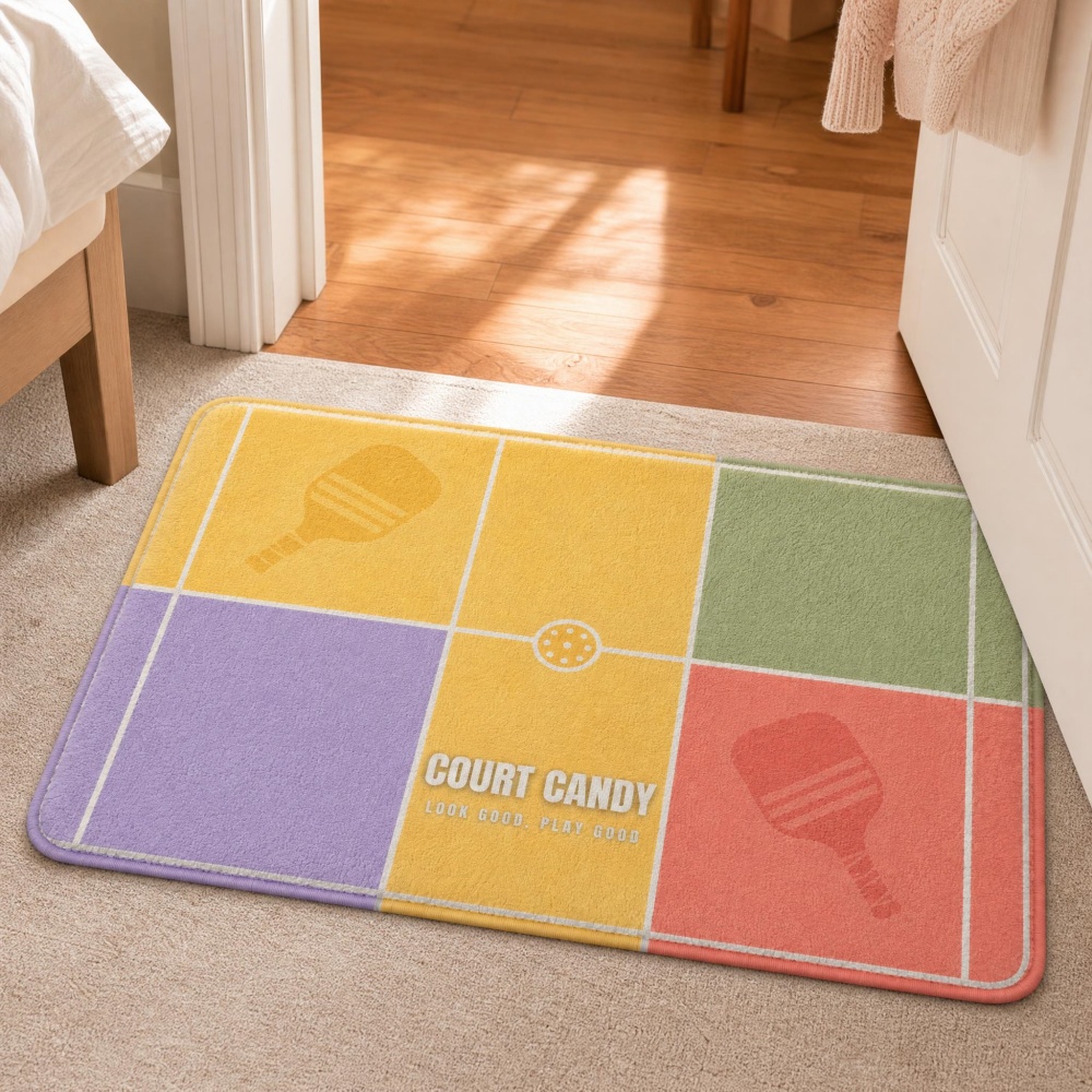 Pastel Pickleball Court Flanne - Outdoor Sport Court Flooring review and price