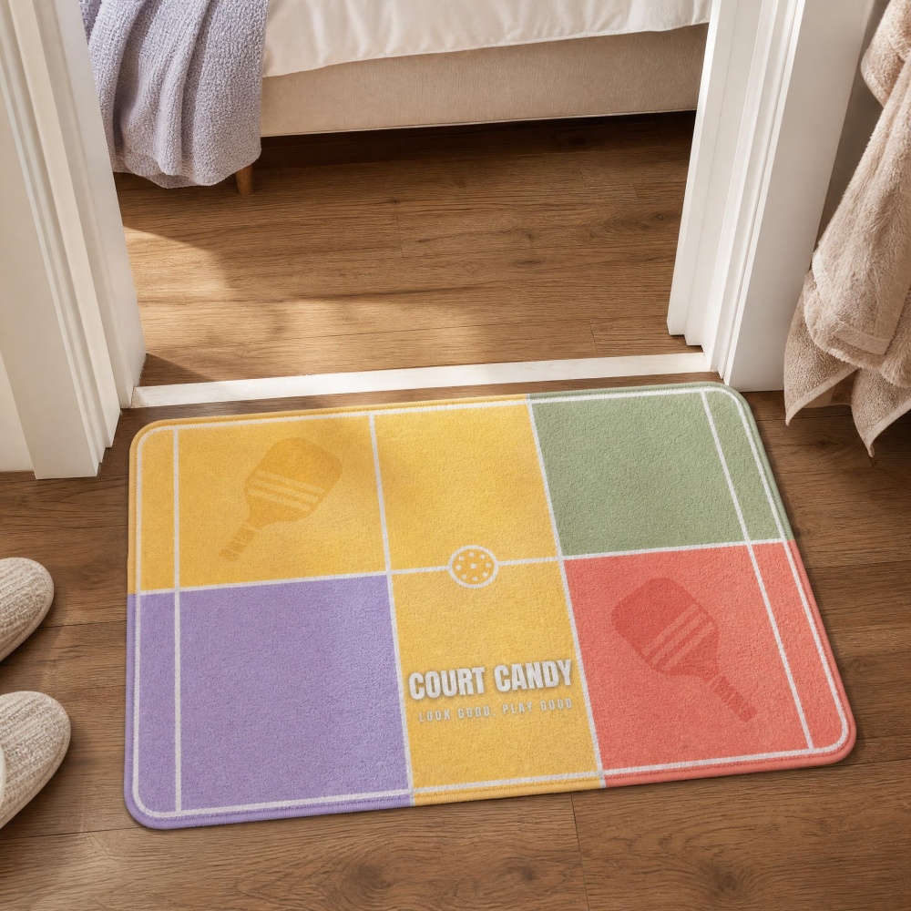 Pastel Pickleball Court Flanne - Outdoor Sport Court Flooring review and price
