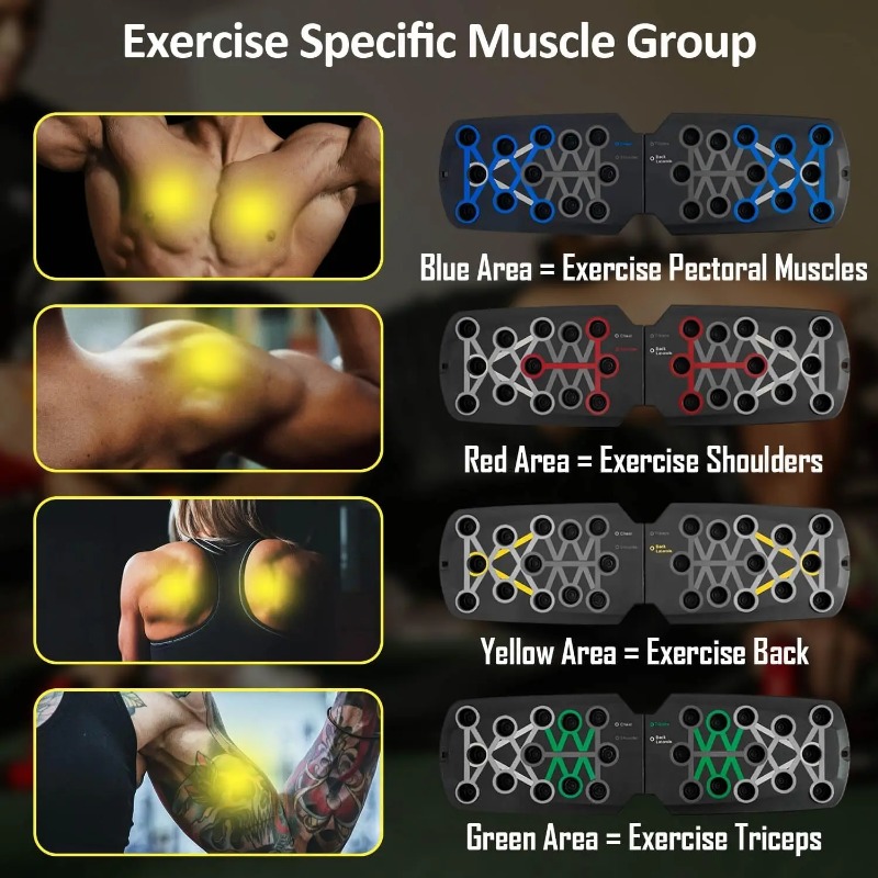 Foldable Push Up Board with Re - Outdoor Sport Bar review and price